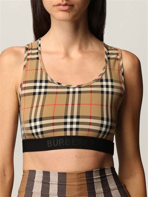 gisselle top burberry|Burberry cropped tops.